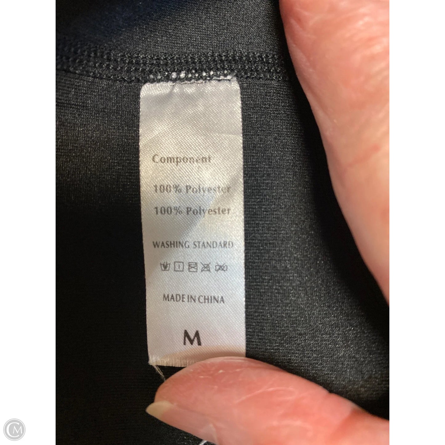 Tank Top By Clothes Mentor In Black, Size: M