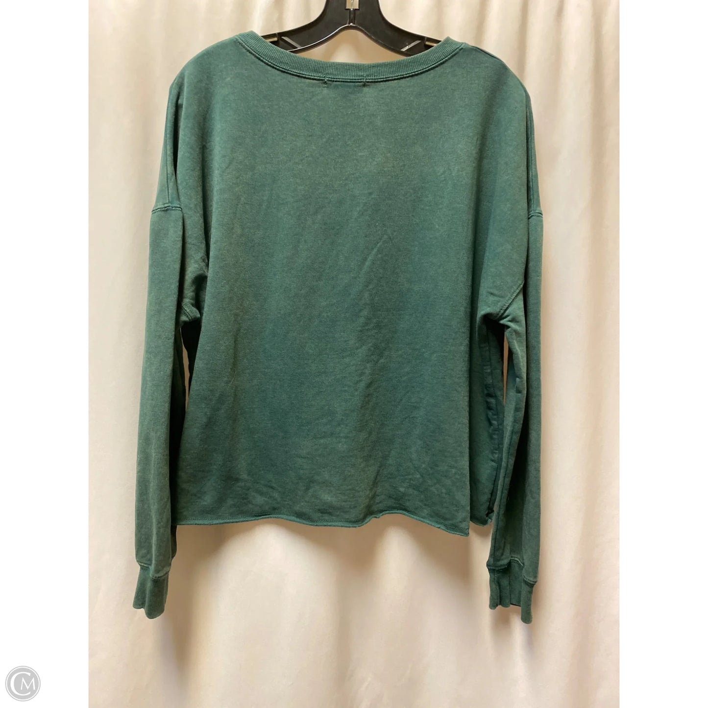 Top Long Sleeve By Clothes Mentor In Green, Size: L
