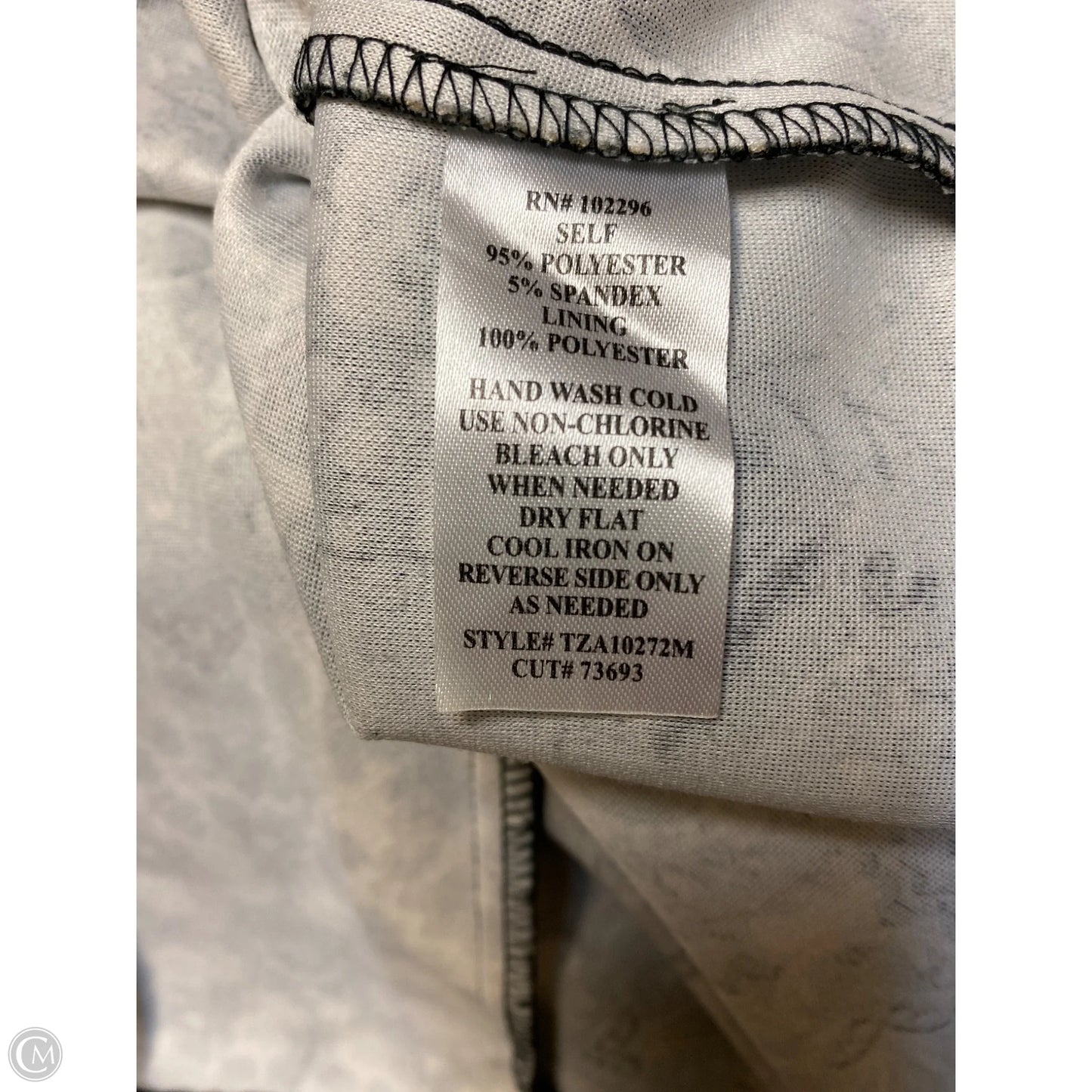 Dress Midi By Connected Apparel In Grey, Size: L