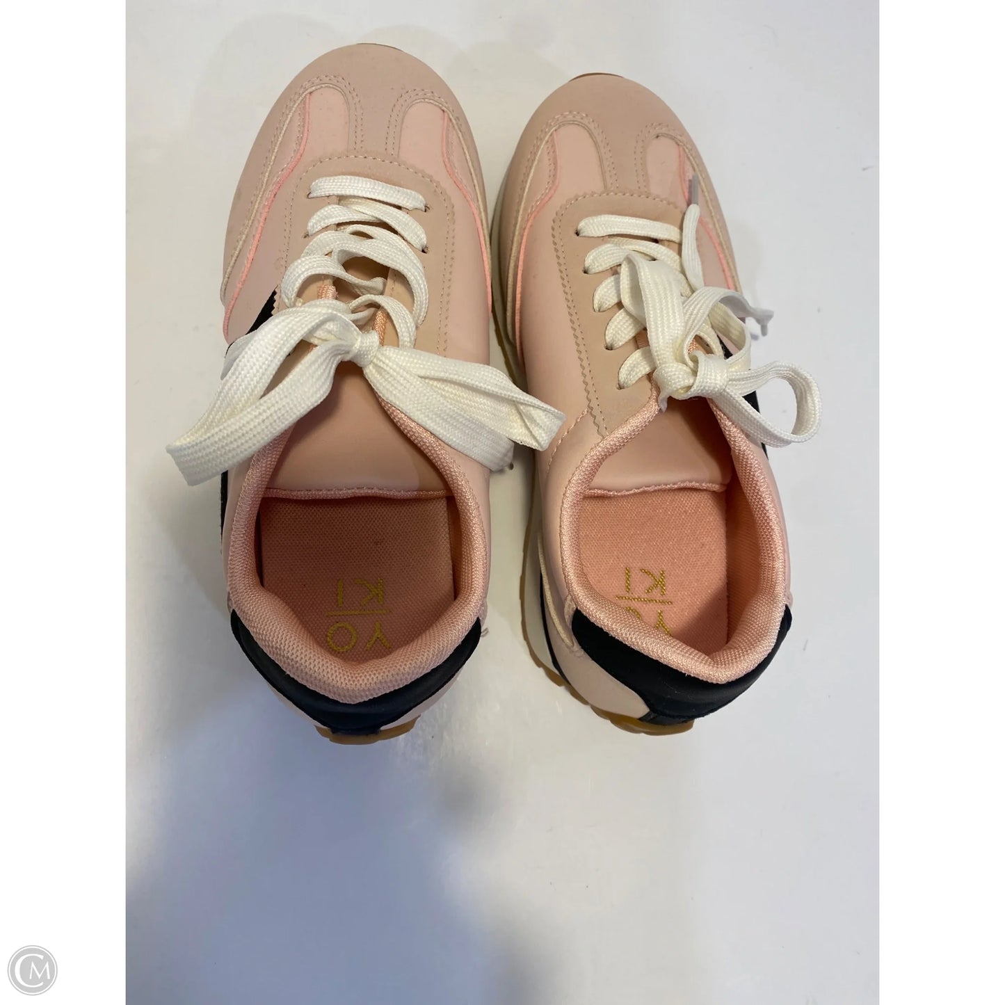 Shoes Athletic By Yoki In Pink, Size: 8