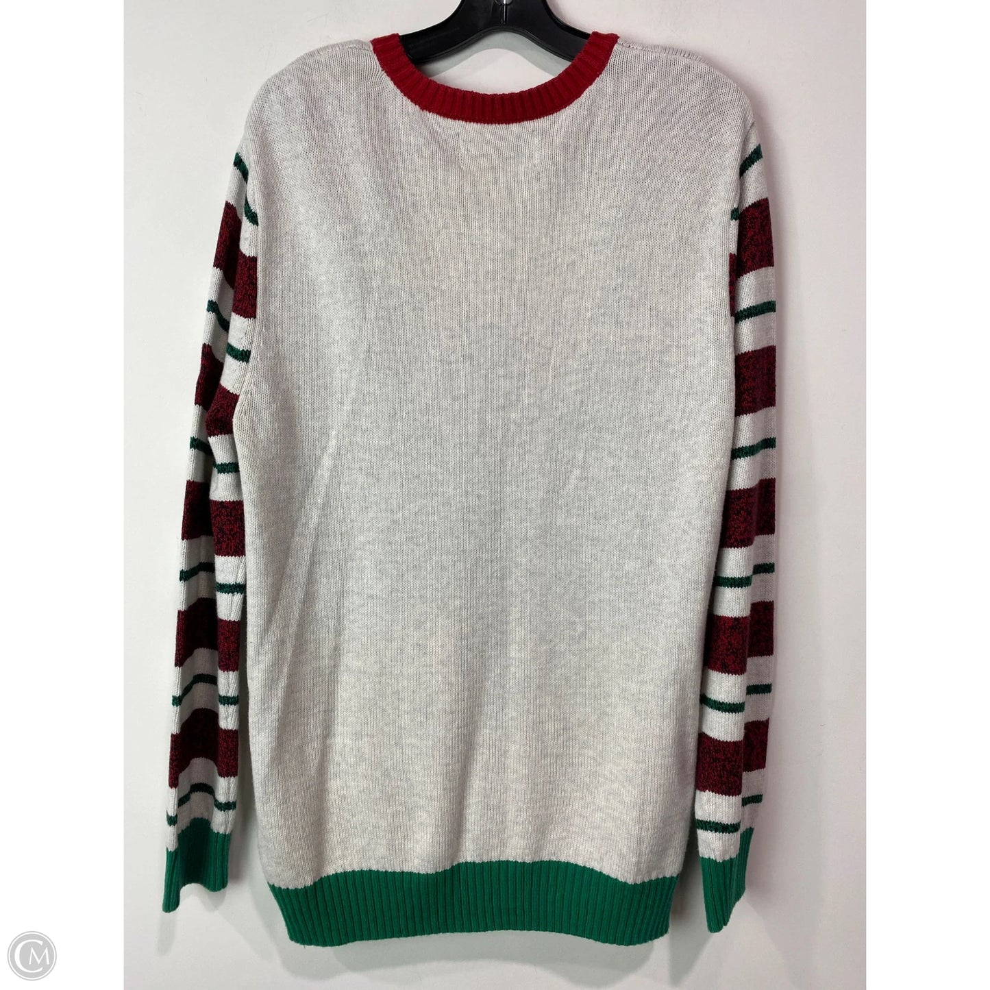 Sweater By Clothes Mentor In Red, Size: L