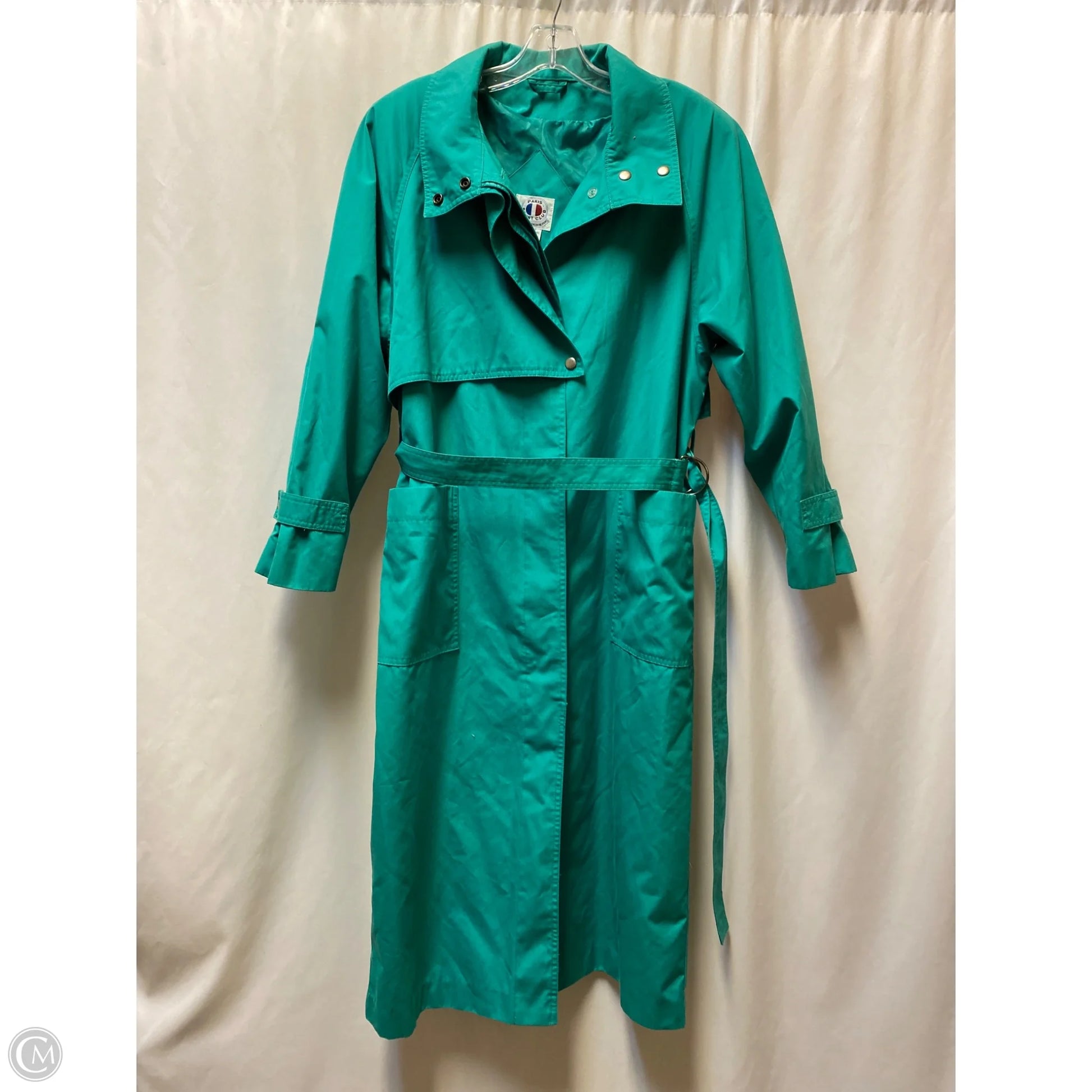 paris sport club dress Paris Sport Club Vintage 90s Womens Prairie Floral Button Front Midi Shirt Dress