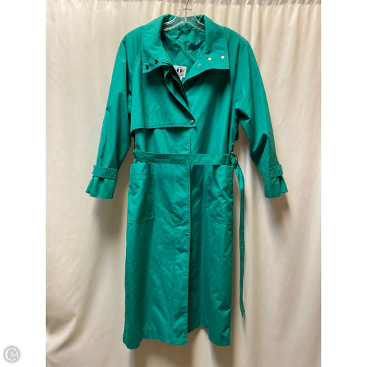 Coat Parka By Paris Sport Club In Green, Size: L