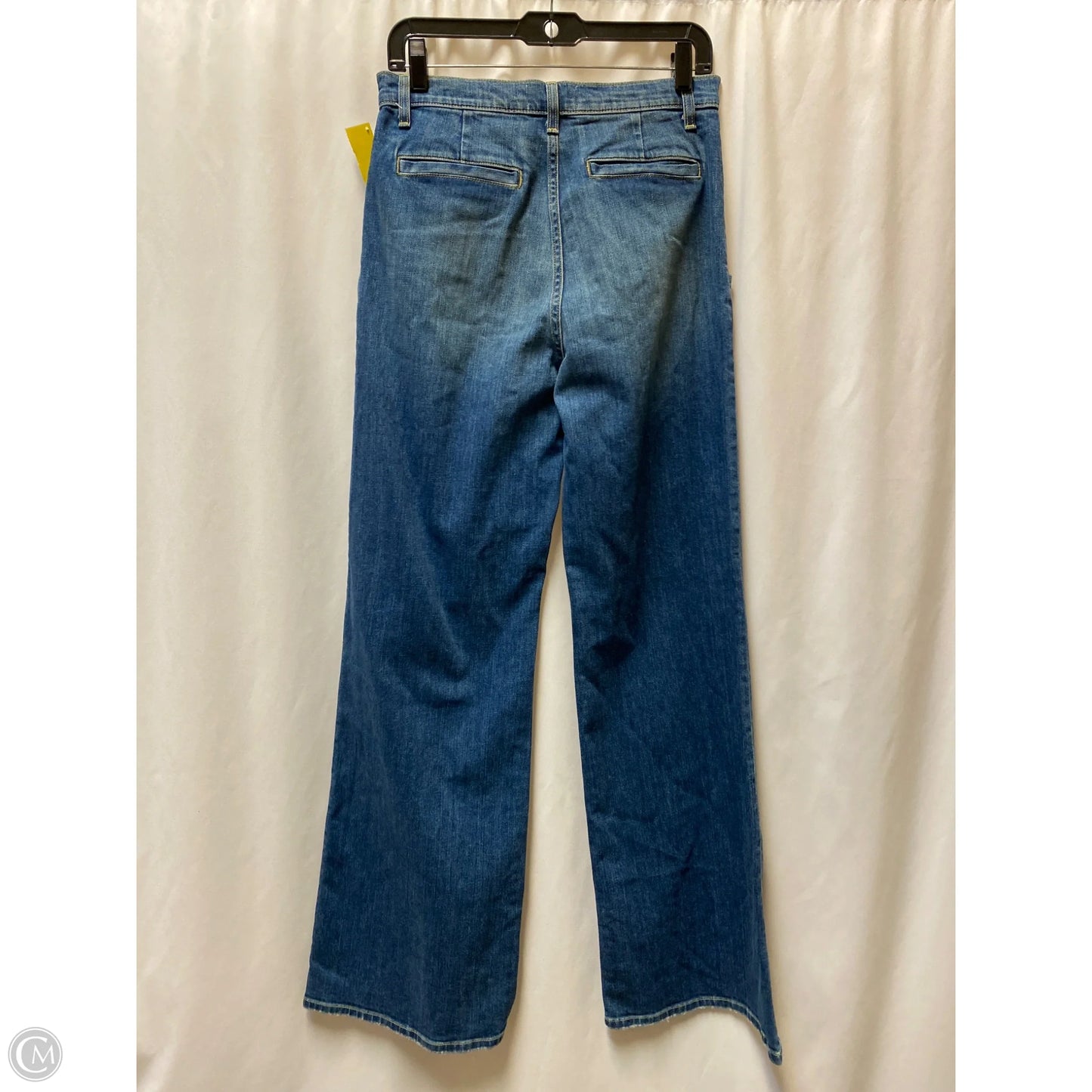 Jeans Wide Leg By Nili Lotan In Blue Denim, Size: 4