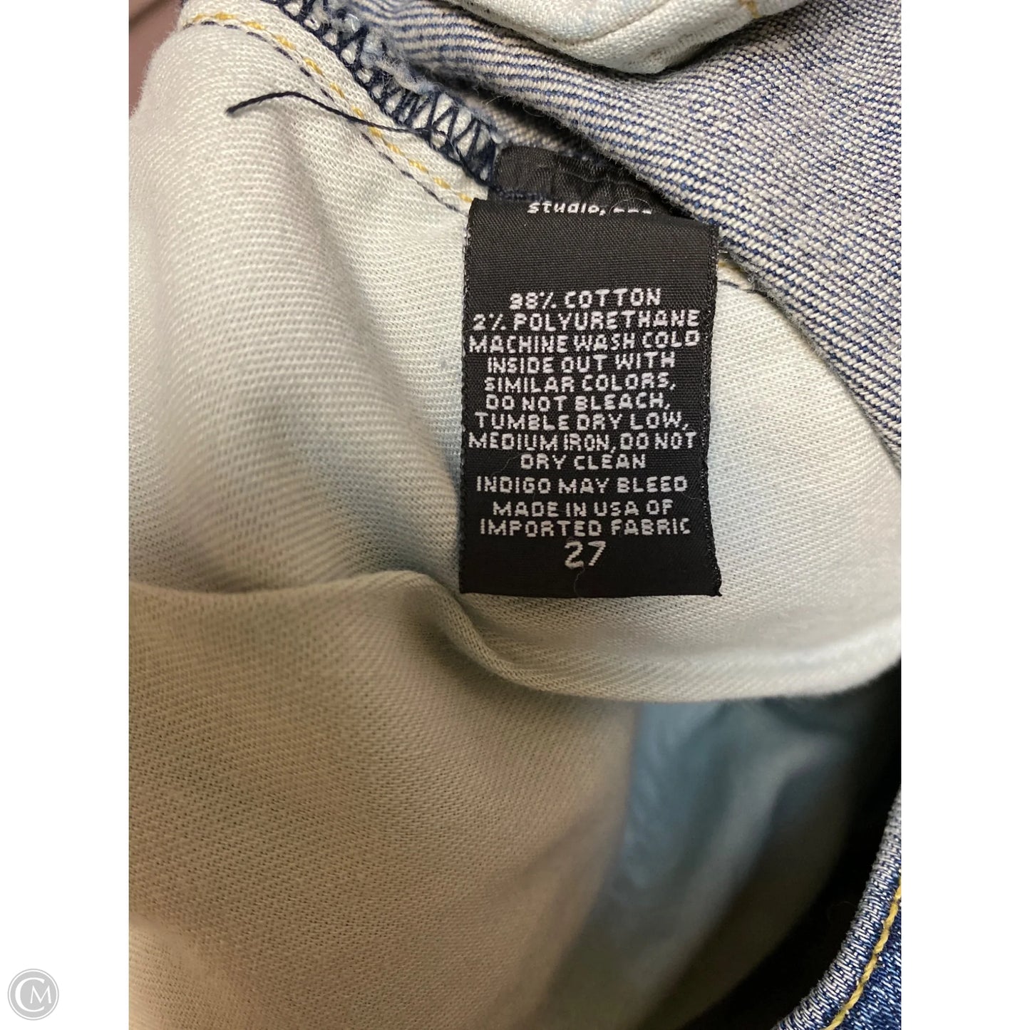 Jeans Wide Leg By Nili Lotan In Blue Denim, Size: 4