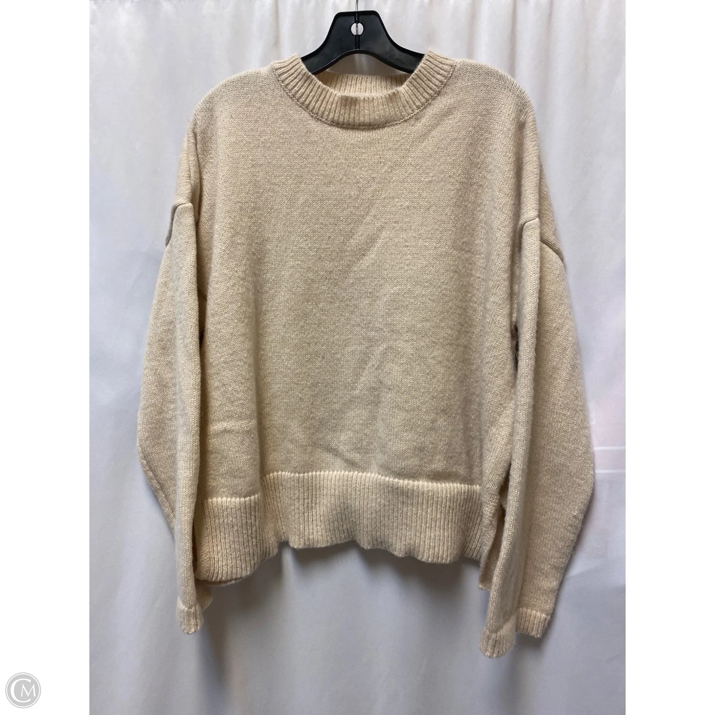 Sweater By Clothes Mentor In Tan, Size: Xl
