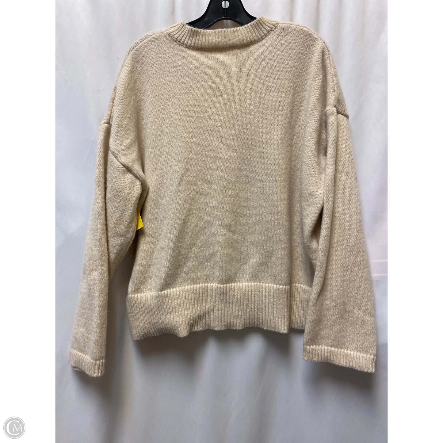 Sweater By Clothes Mentor In Tan, Size: Xl