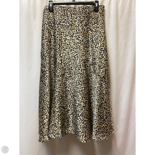 Skirt Maxi By Chicos In Animal Print, Size: S