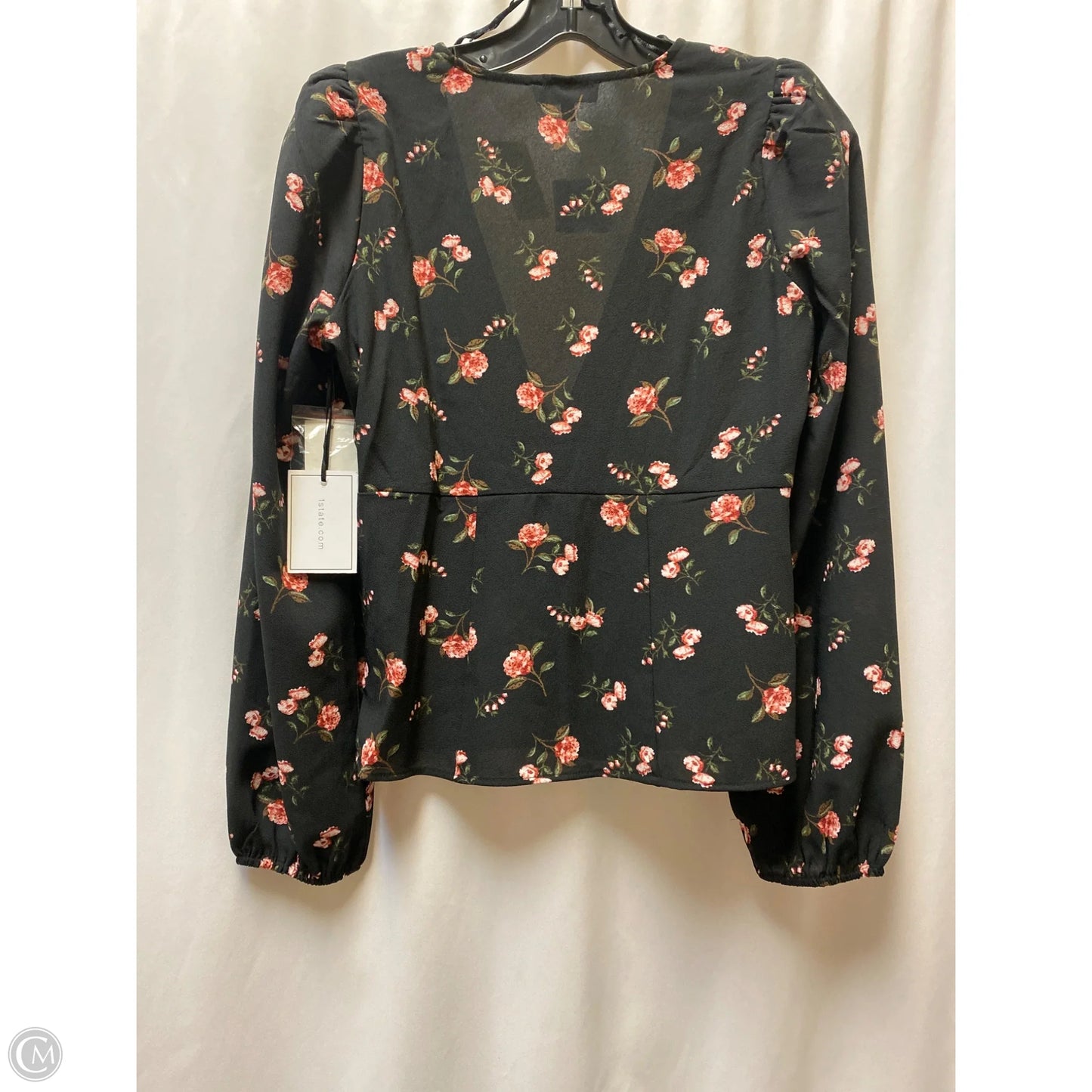 Top Long Sleeve By 1.state In Black, Size: Xs