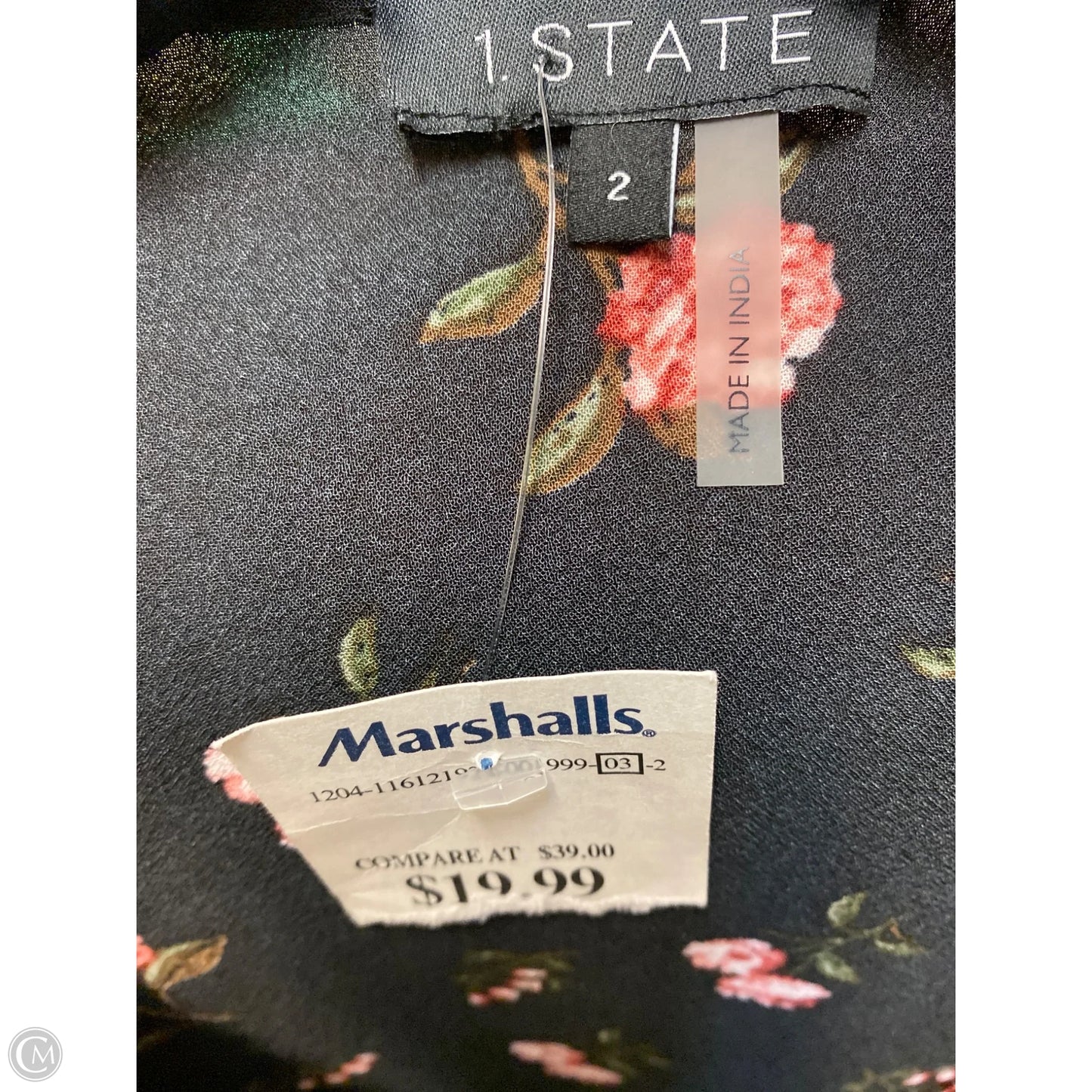 Top Long Sleeve By 1.state In Black, Size: Xs