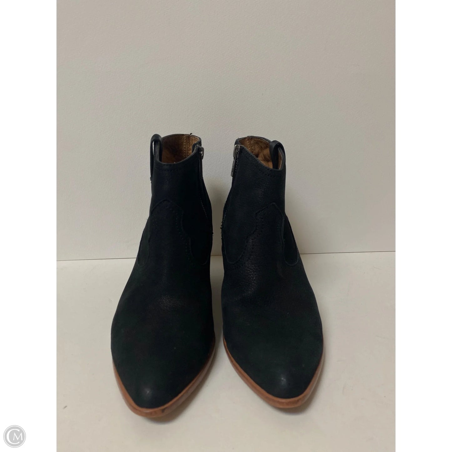 Boots Designer By Frye In Black, Size: 7.5