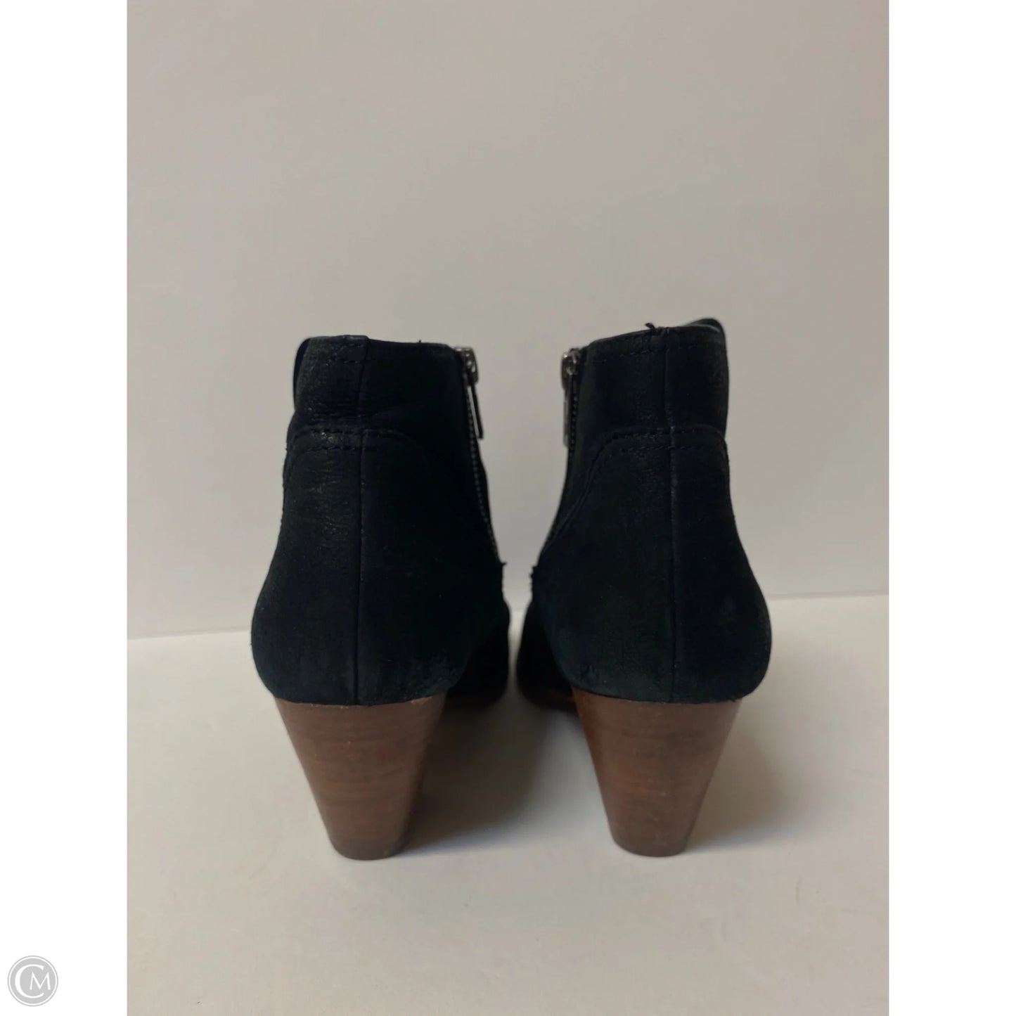 Boots Designer By Frye In Black, Size: 7.5