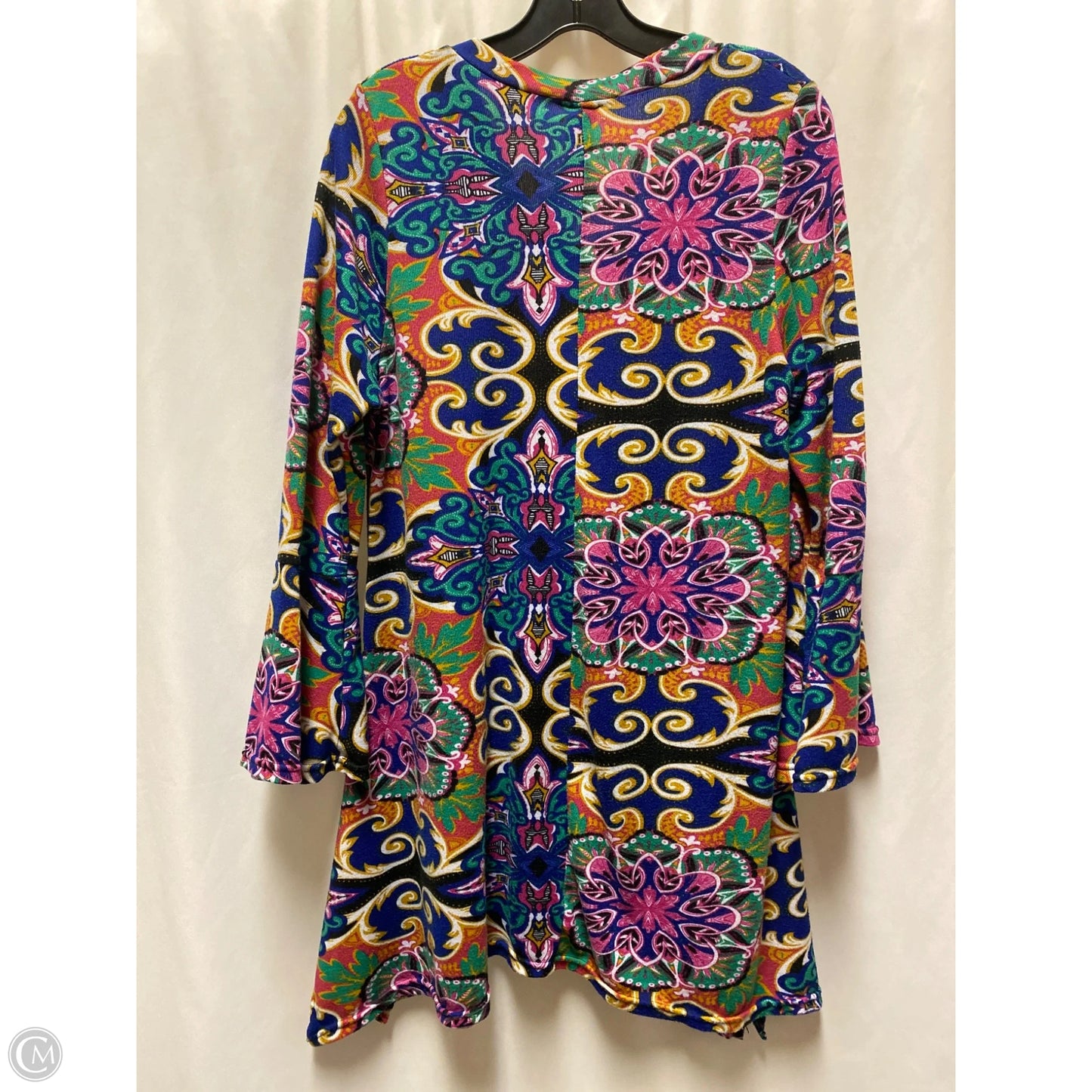 Dress Casual Midi By Winwin In Blue, Size: L