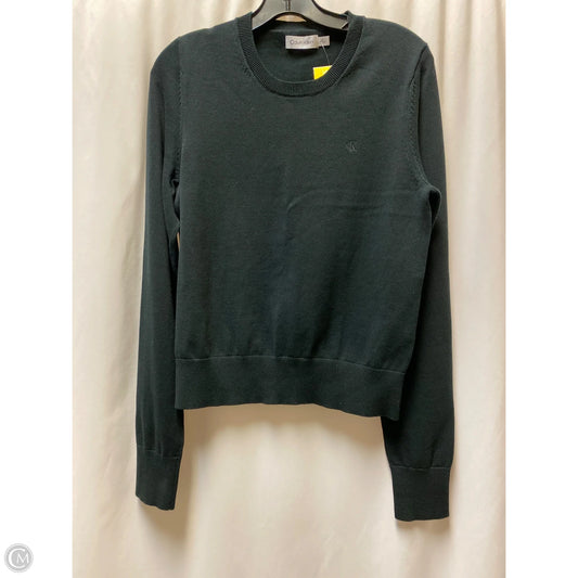 Sweater By Calvin Klein In Black, Size: M
