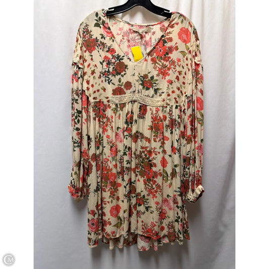 Dress Casual Midi By Chelsea And Violet In Pink, Size: S