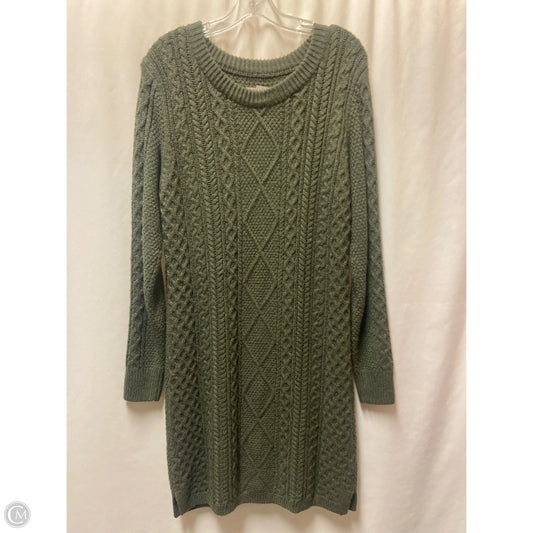Dress Sweater By Merona In Green, Size: Xl