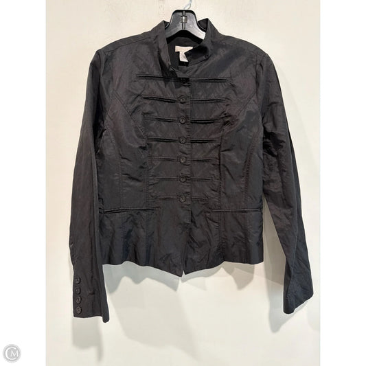 Top Long Sleeve By Chicos In Black, Size: S