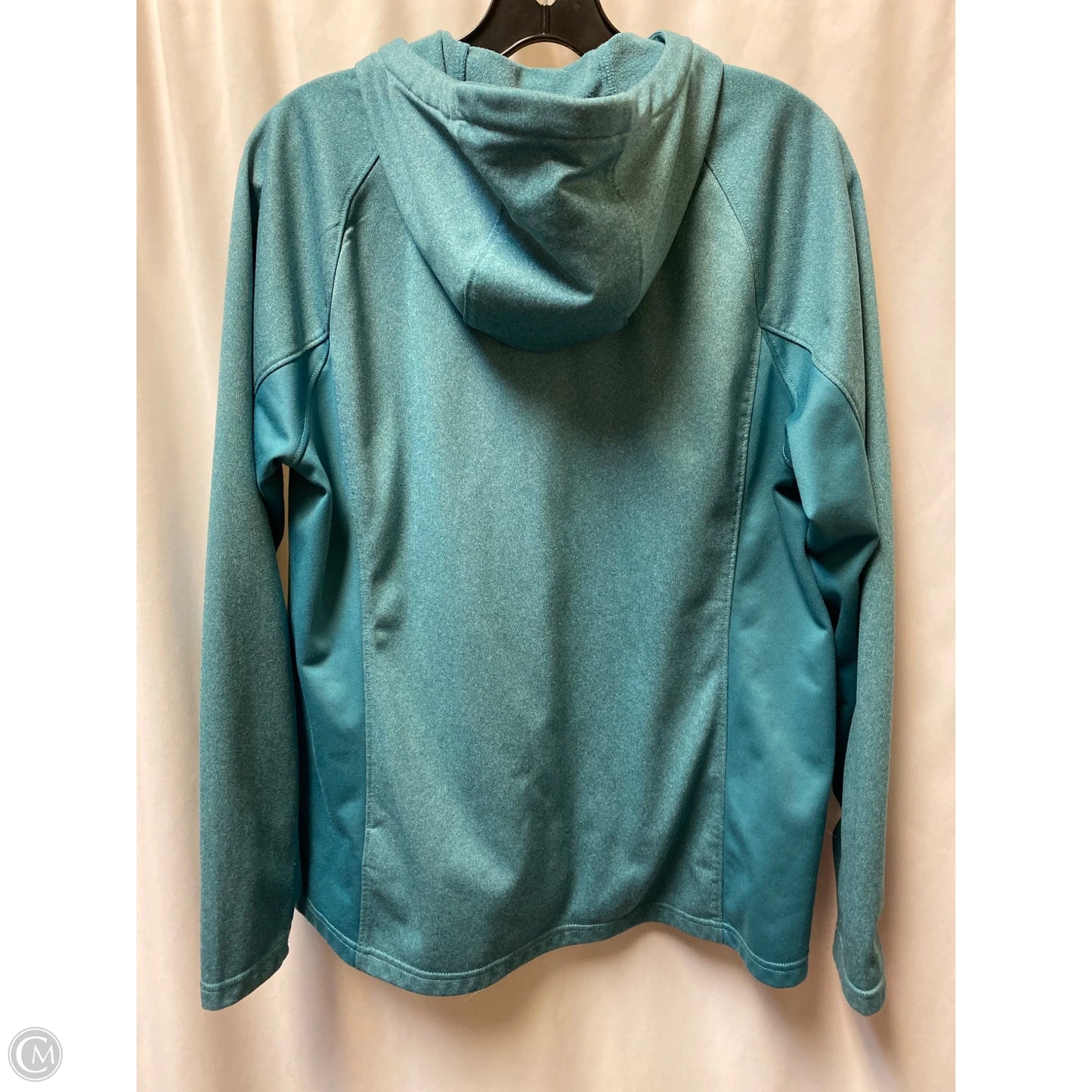 Athletic Sweatshirt Hoodie By The North Face In Aqua, Size: Xl