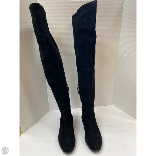 Boots Designer By Tory Burch In Black, Size: 7