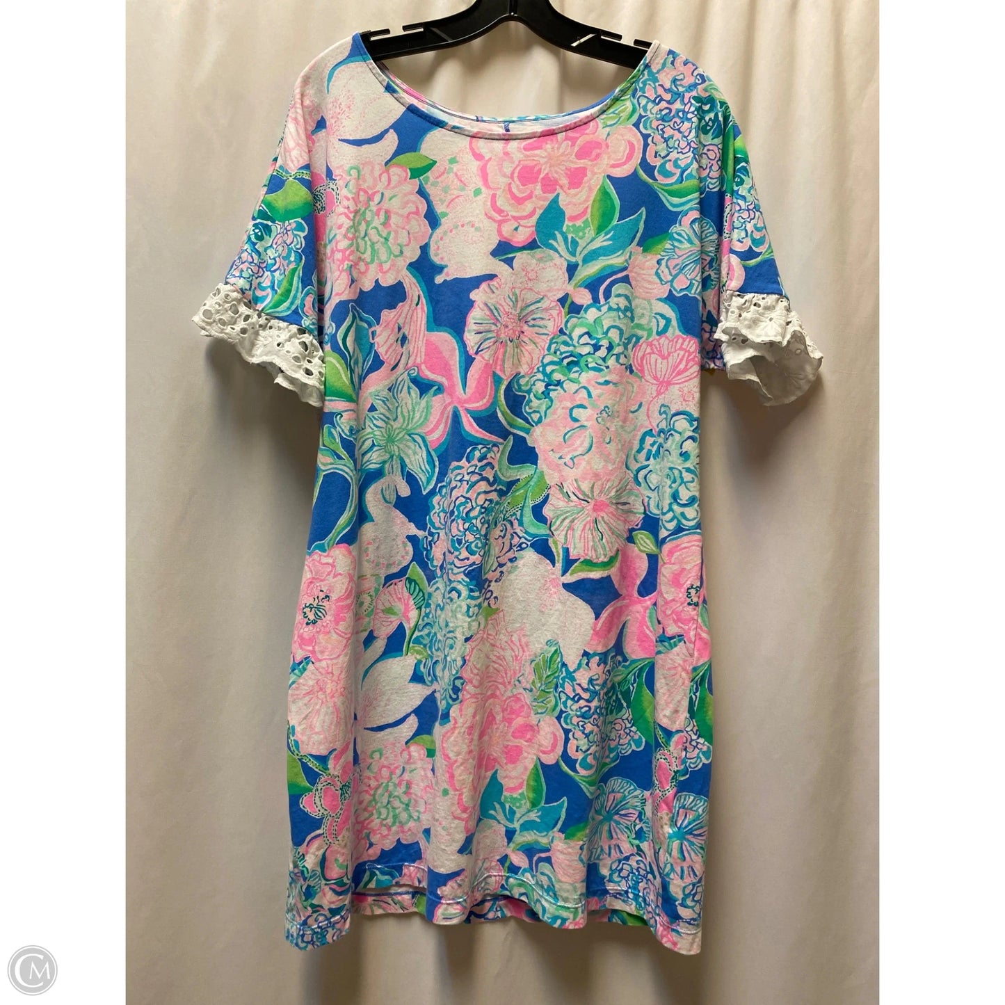 Dress Designer By Lilly Pulitzer In Blue, Size: Xl