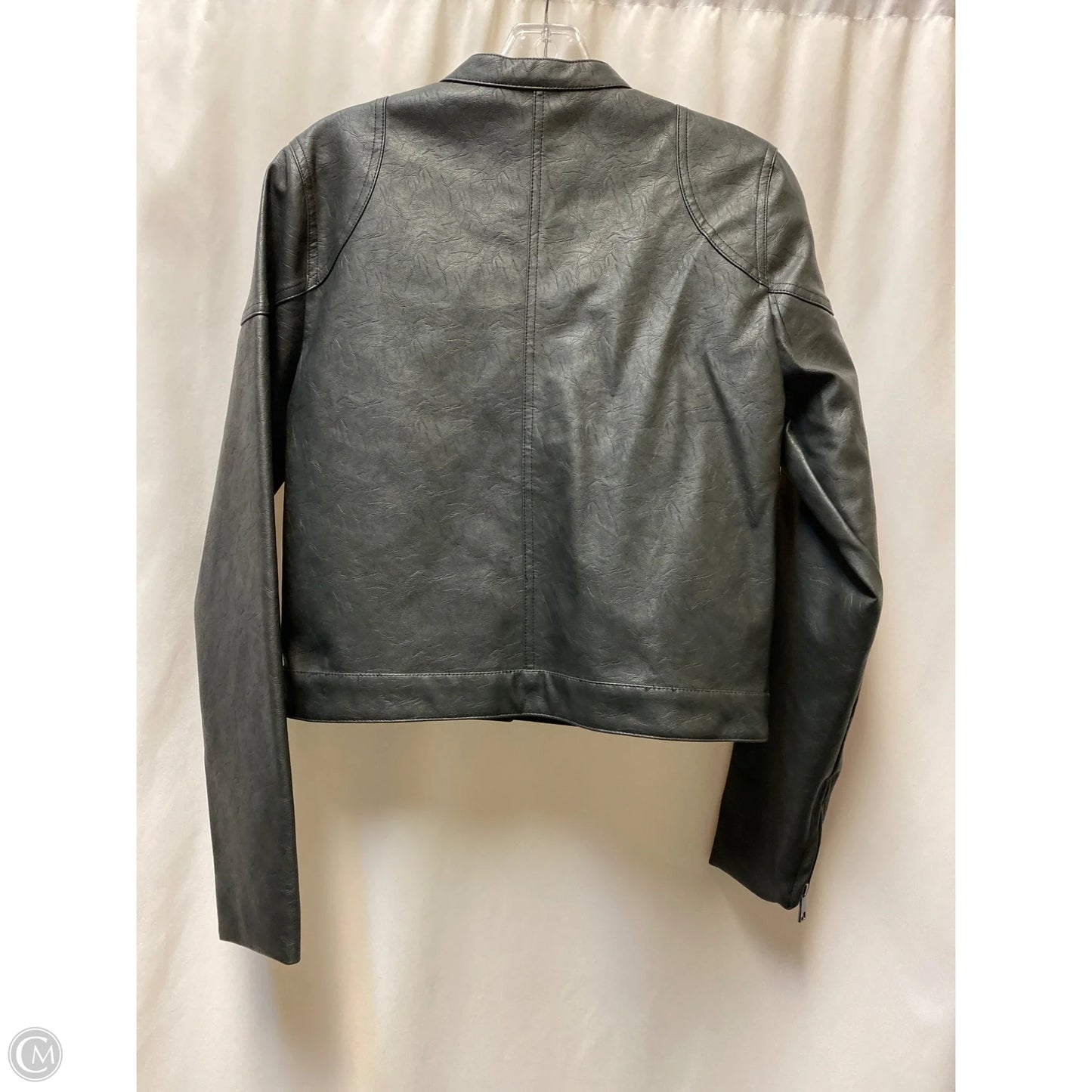 Jacket Moto By Cotton On In Black, Size: S