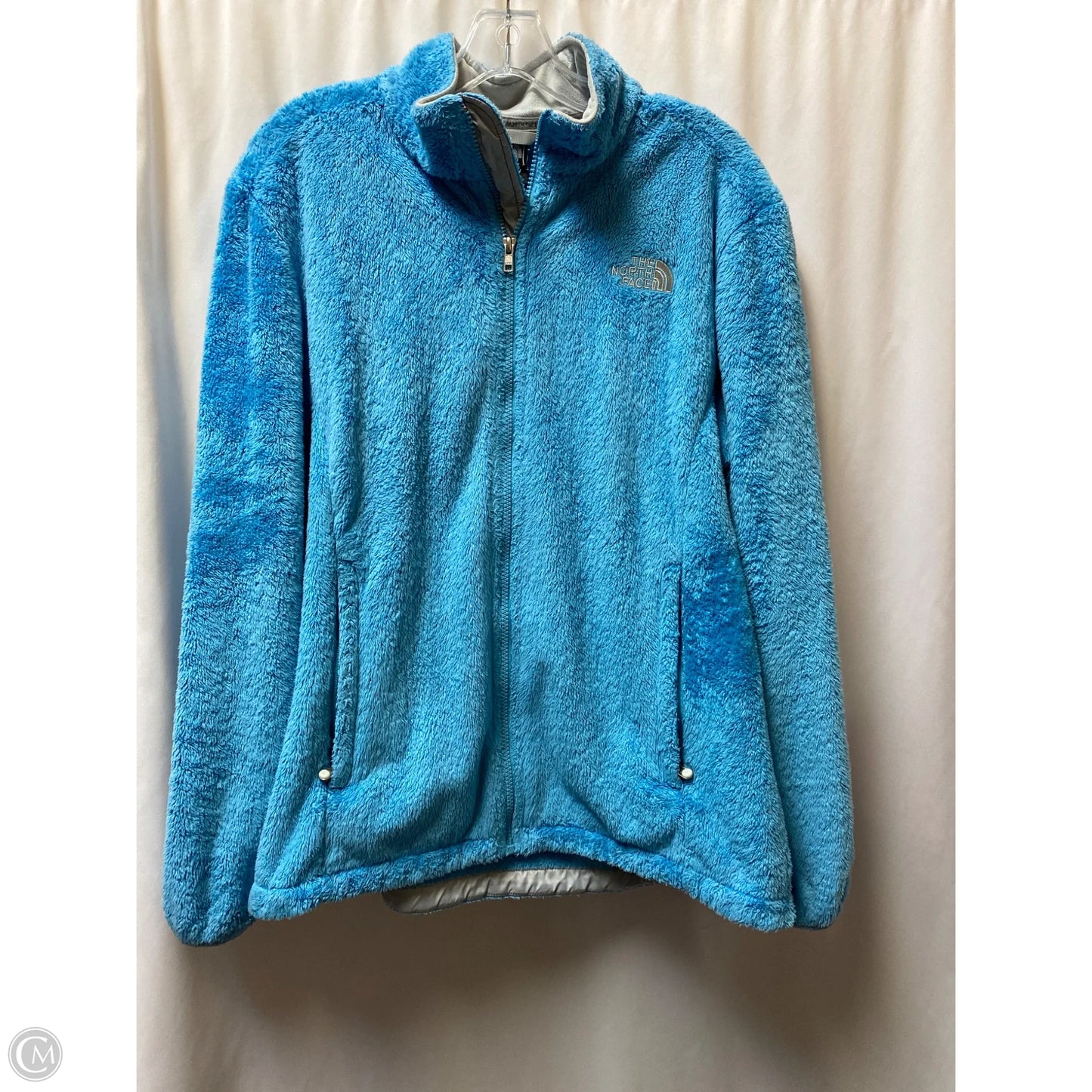 Jacket Faux Fur & Sherpa By The North Face In Blue, Size: Xl