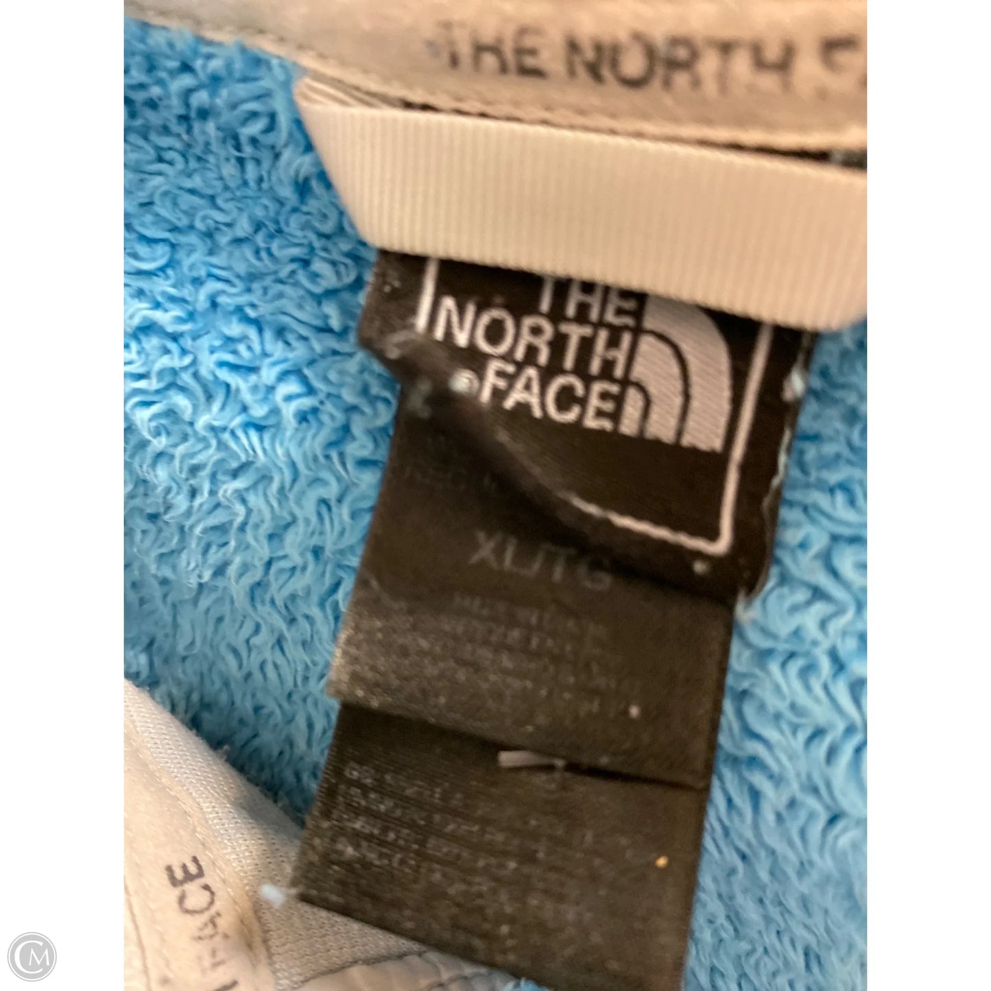 Jacket Faux Fur & Sherpa By The North Face In Blue, Size: Xl