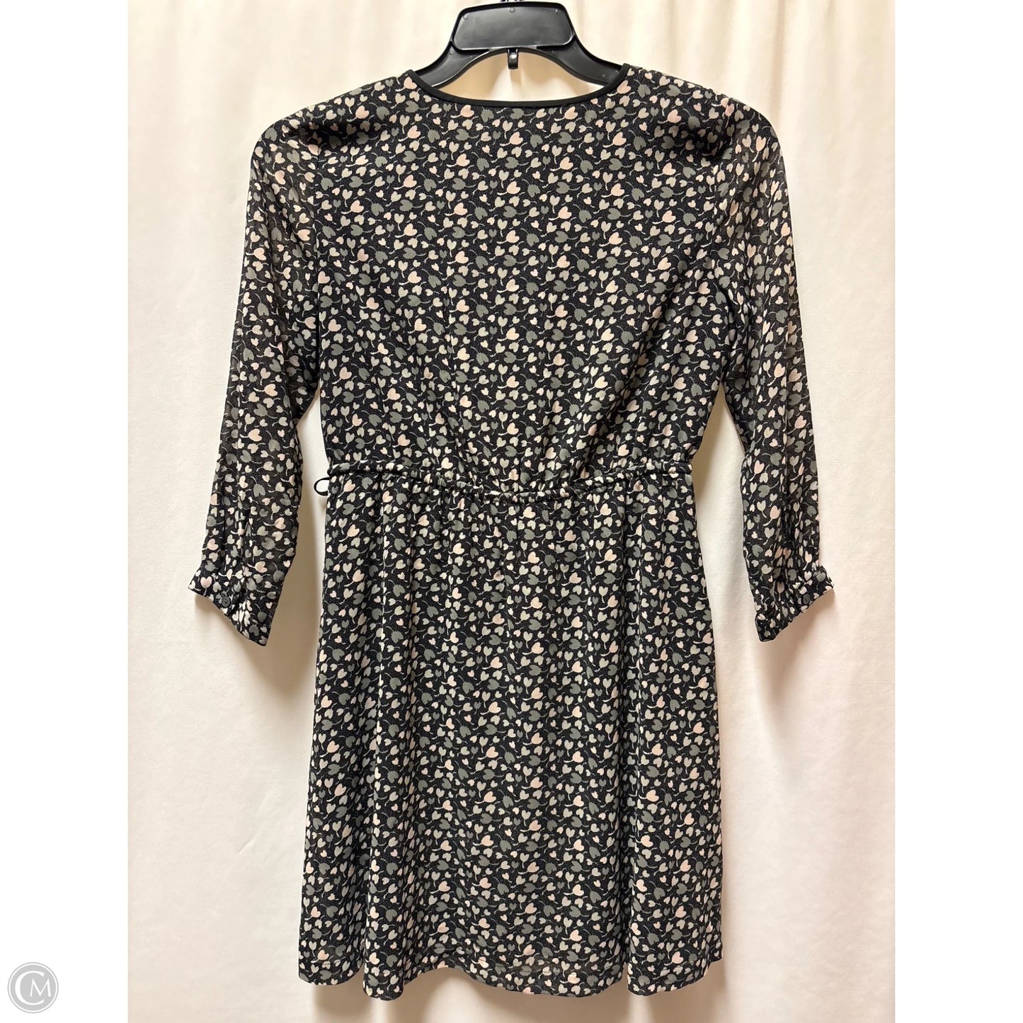 Dress Casual Midi By Loft In Black, Size: Sp