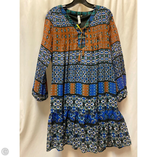 Dress Casual Midi By Ny Collection In Blue, Size: S