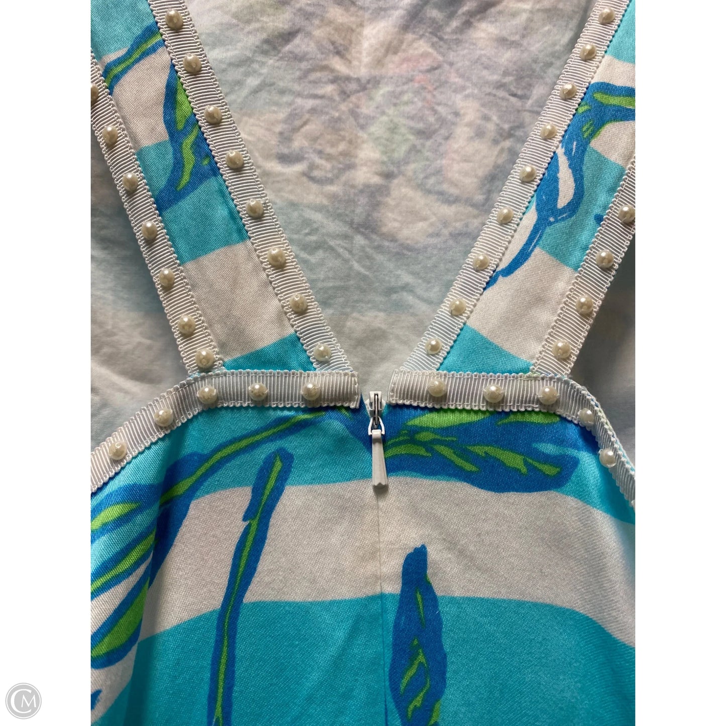 Dress Designer By Lilly Pulitzer In Blue, Size: L