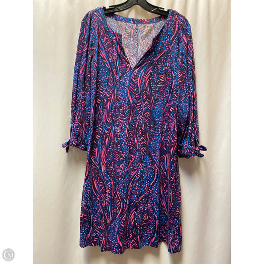 Top Long Sleeve Designer By Lilly Pulitzer In Pink, Size: M