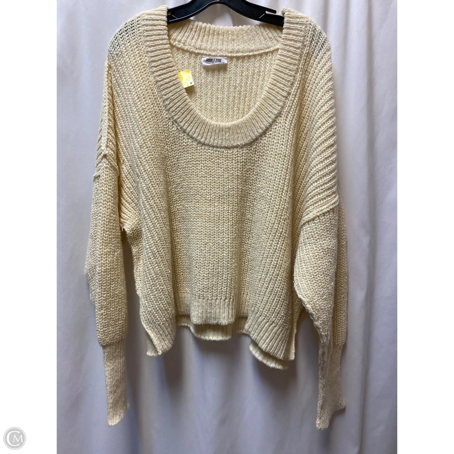 Sweater By Double Zero In Yellow, Size: M