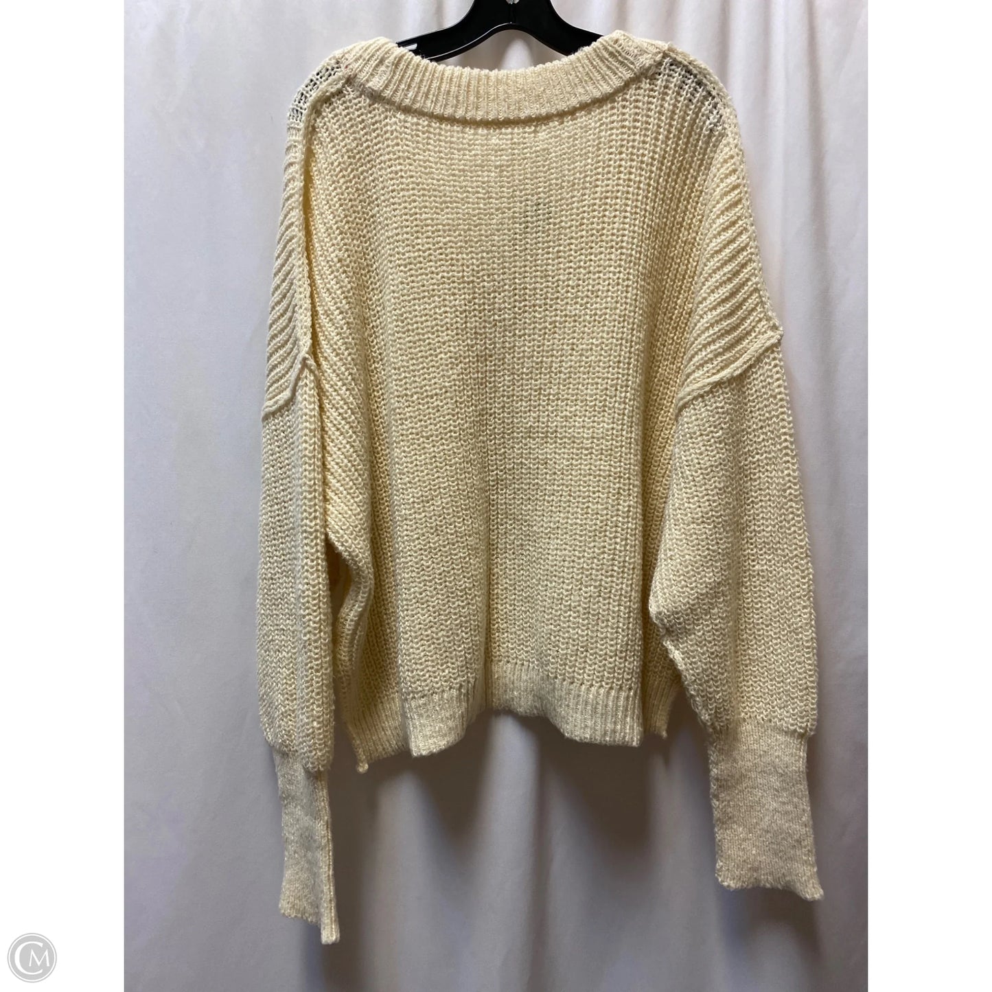 Sweater By Double Zero In Yellow, Size: M