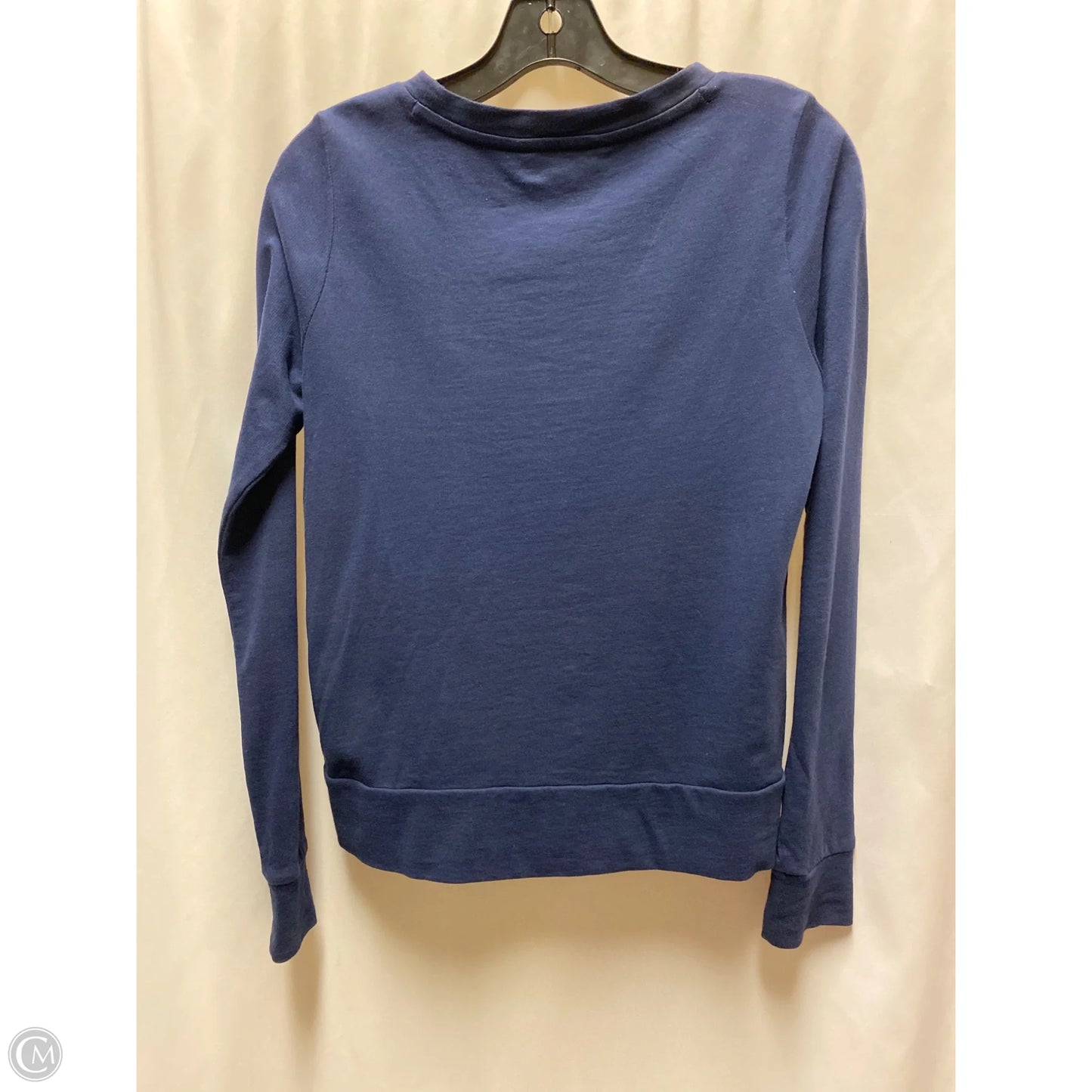 Top Long Sleeve Designer By Lilly Pulitzer In Navy, Size: Xxs