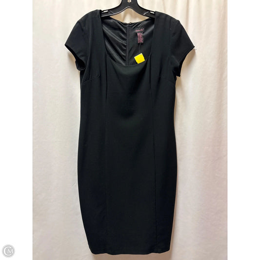 Dress Casual Midi By Clothes Mentor In Black, Size: L