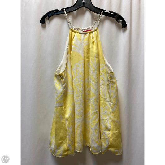 Tank Top Designer By Lilly Pulitzer In Yellow, Size: L