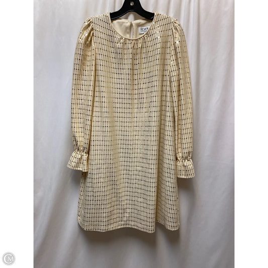 Dress Casual Midi By Donna Ricco In Cream, Size: S