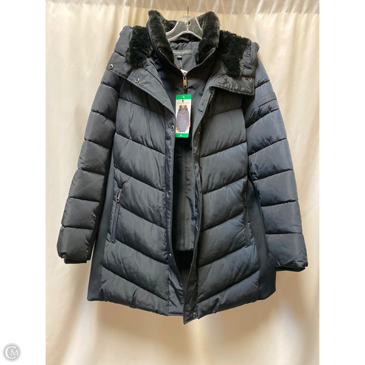 Coat Parka By Andrew Marc In Navy, Size: Xl