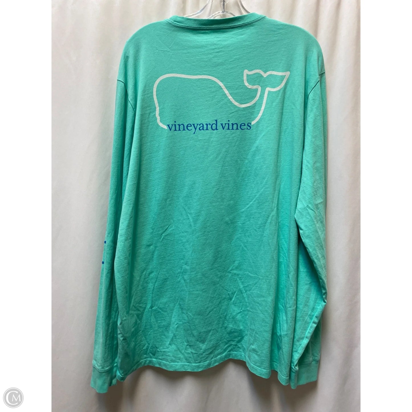 Top Long Sleeve By Vineyard Vines In Green, Size: L
