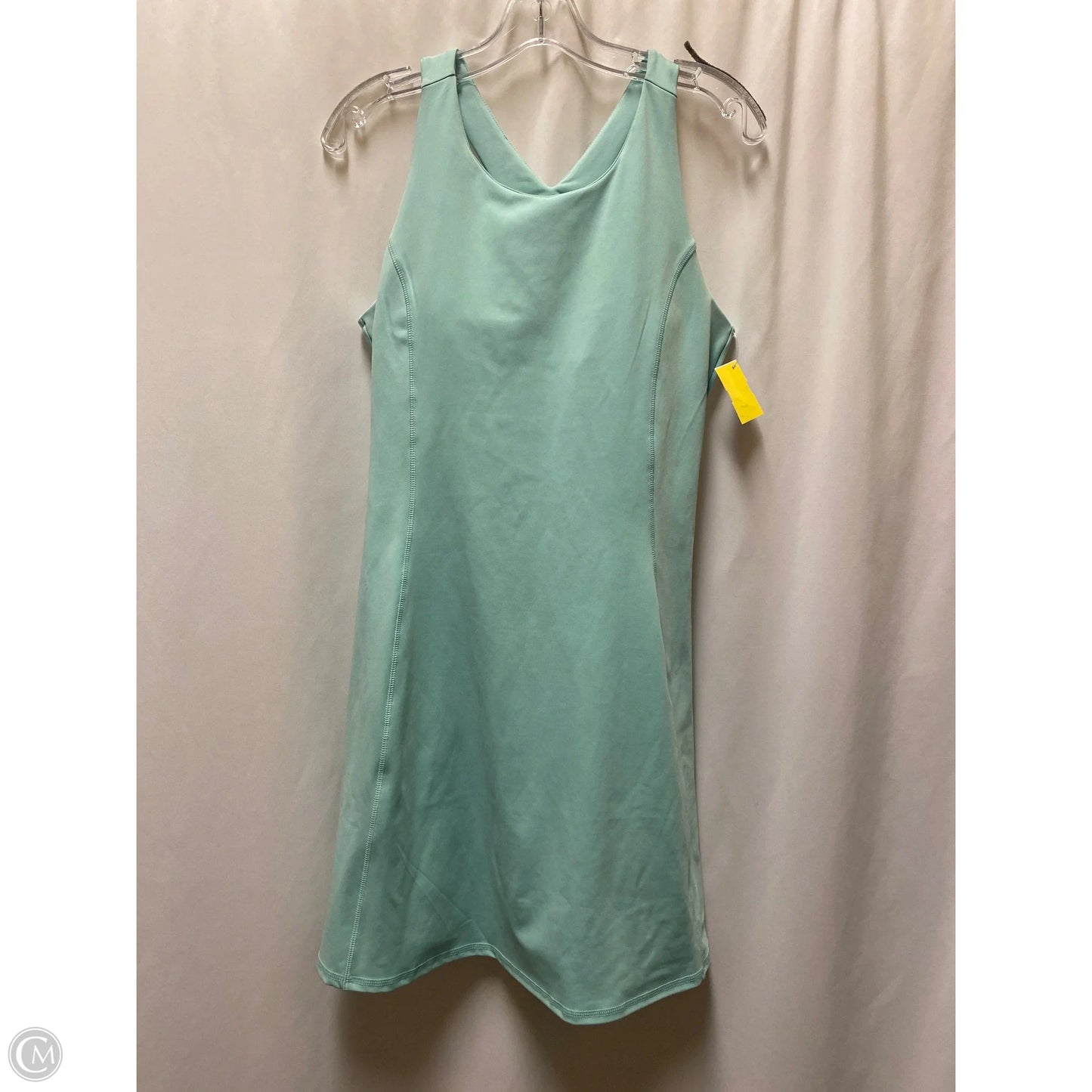 Athletic Dress By Zelos In Green, Size: L