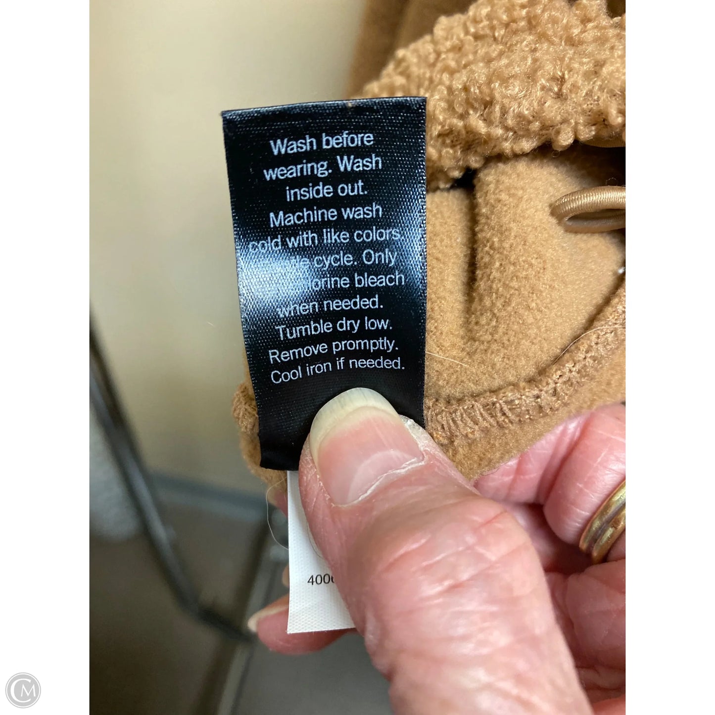 Jacket Faux Fur & Sherpa By Flx In Brown, Size: S