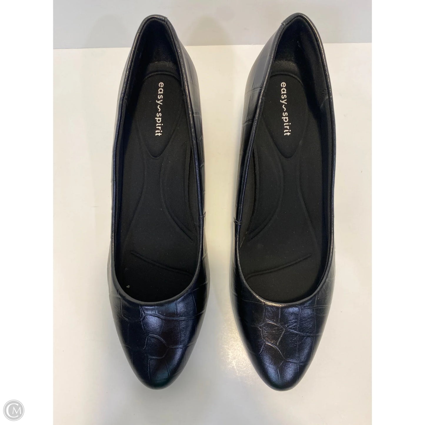 Shoes Heels Block By Easy Spirit In Black, Size: 9