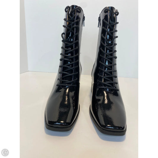 Boots Mid-calf Heels By Journee In Black, Size: 9