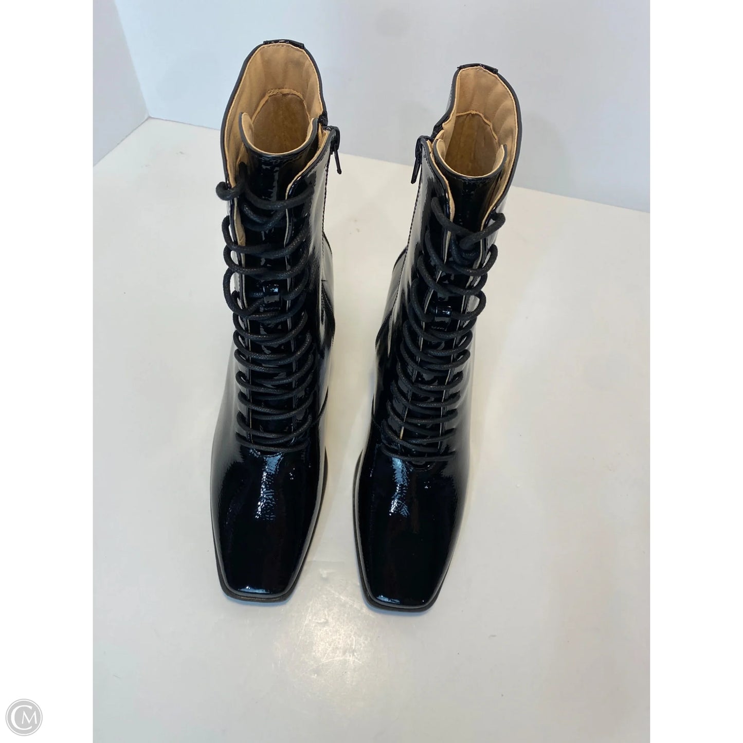 Boots Mid-calf Heels By Journee In Black, Size: 9