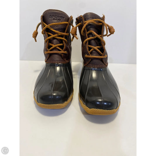 Boots Rain By Sperry In Brown, Size: 7.5