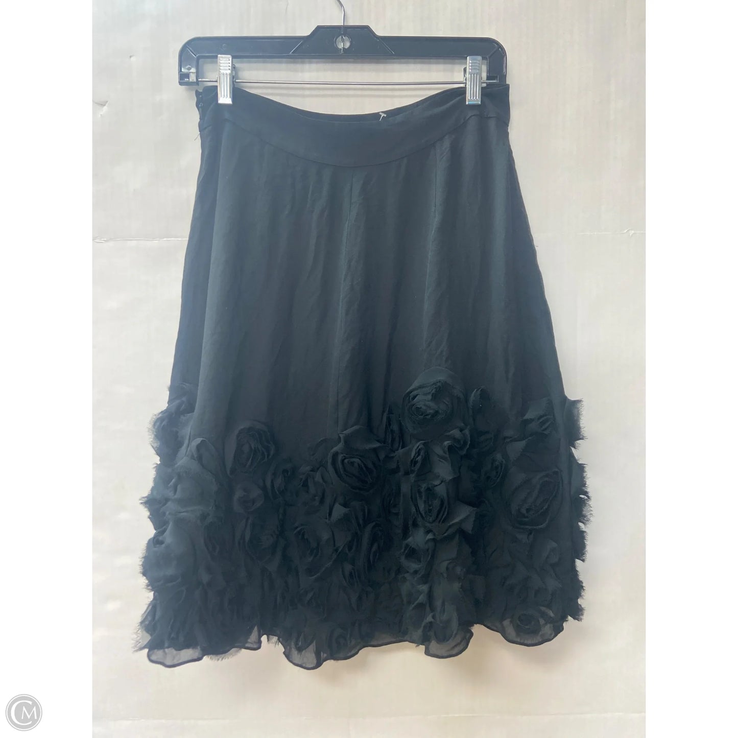 Skirt Midi By Talbots In Black, Size: 2