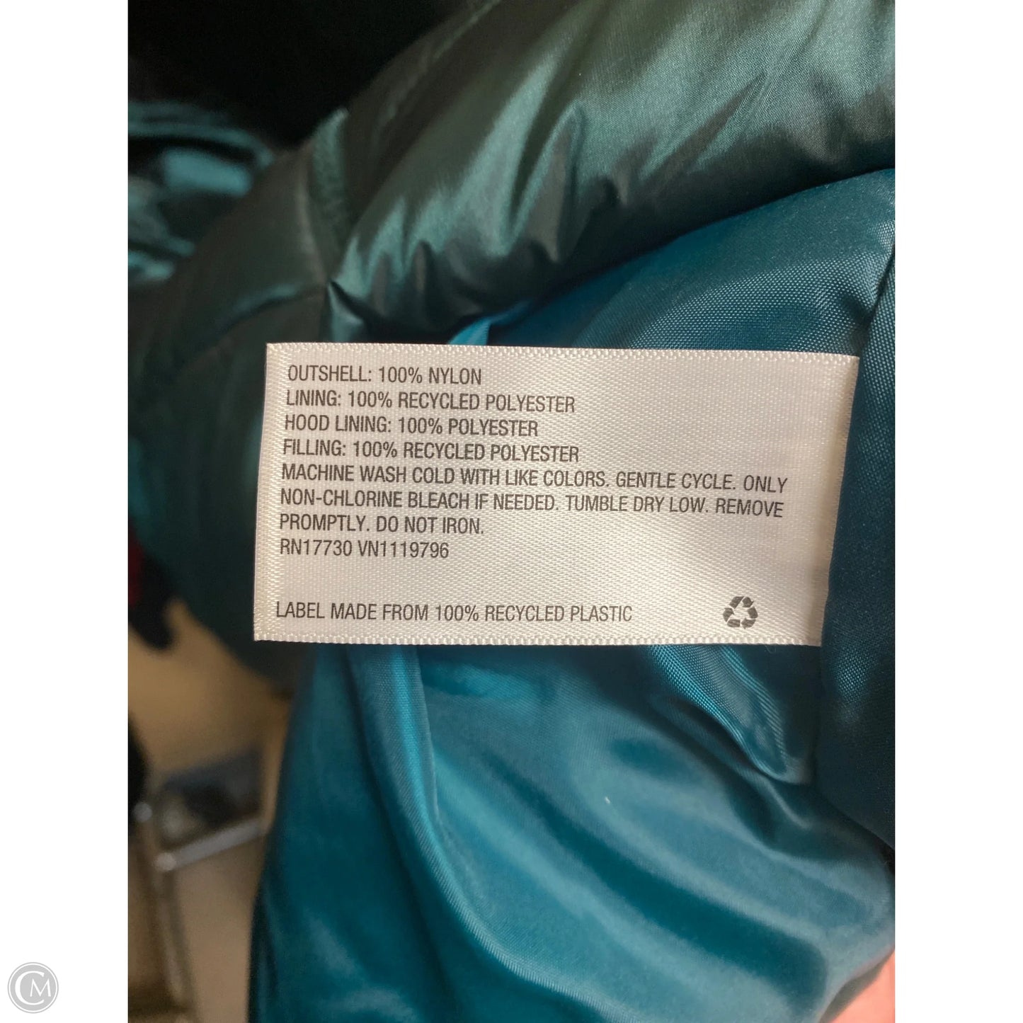 Coat Puffer & Quilted By Ava & Viv In Green, Size: 3x