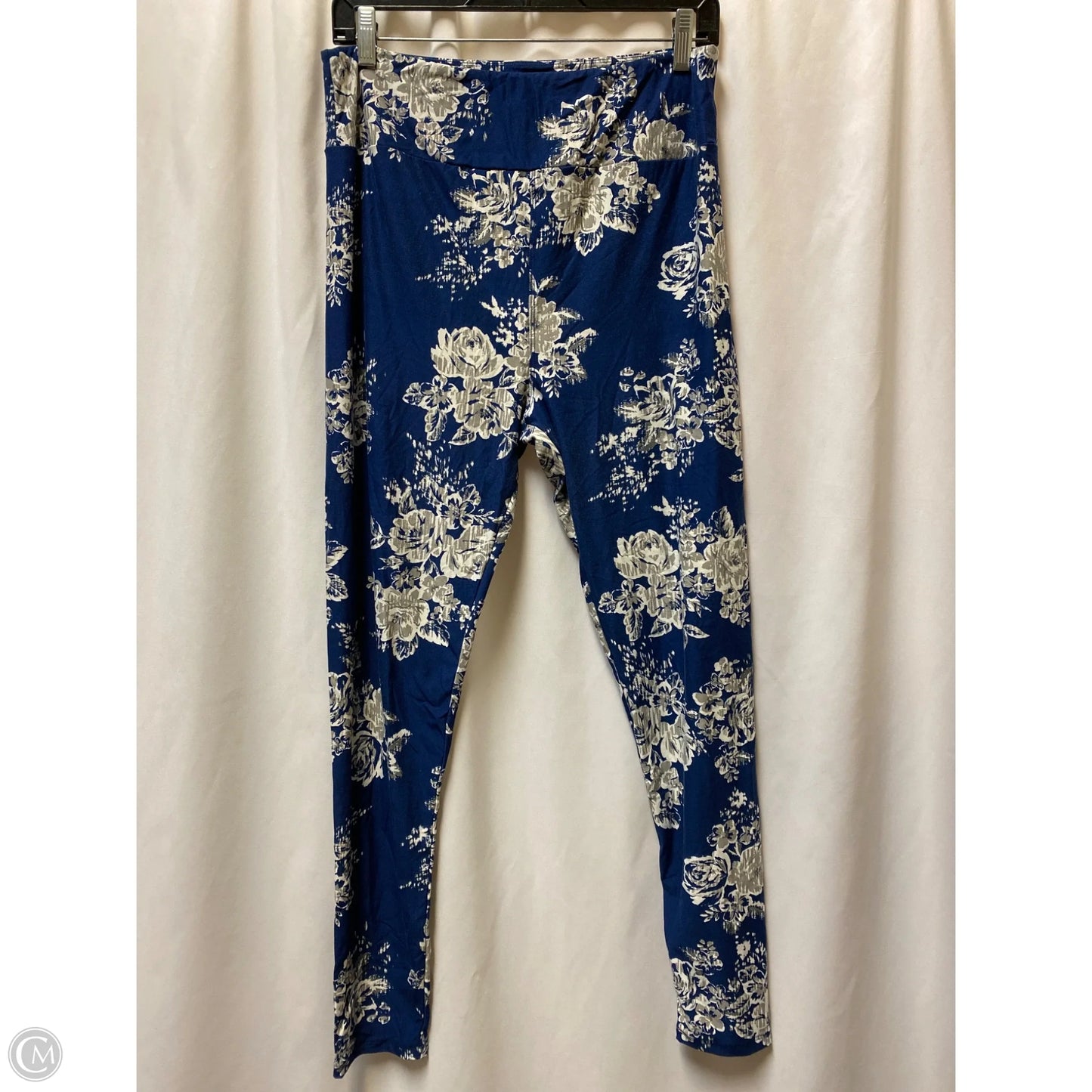 Pants Leggings By Lularoe In Blue, Size: Osfm