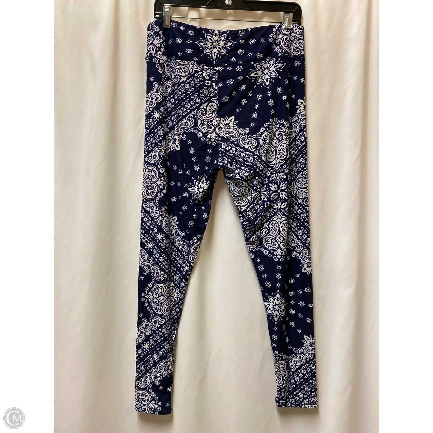 Pants Leggings By Lularoe In Blue, Size: Osfm