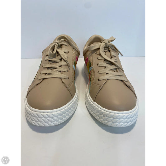 Shoes Sneakers By Crown And Ivy In Tan, Size: 8.5